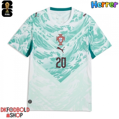 Portugal Joao Cancelo #20 Udebanetrøje VM 2026 Kort ærmer